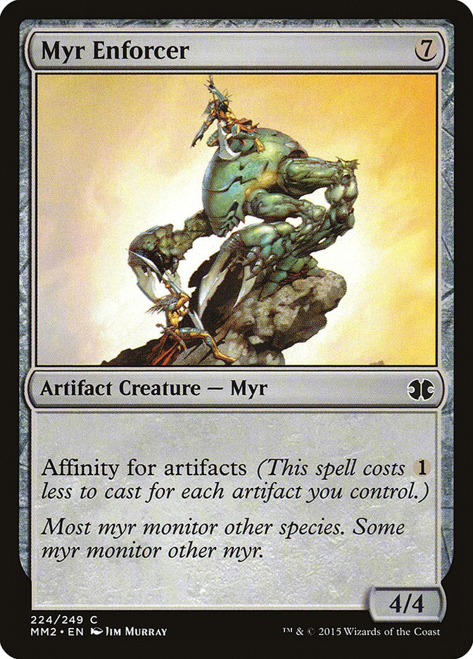 Myr Enforcer [Modern Masters 2015] | Game Grid - Logan