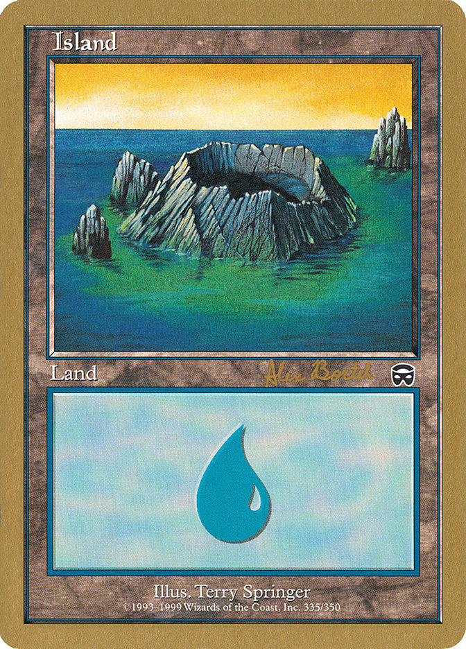 Island (ab335) (Alex Borteh) [World Championship Decks 2001] | Game Grid - Logan