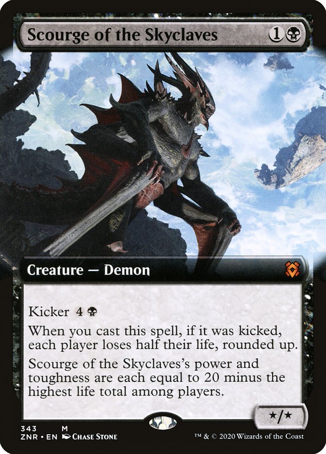 Scourge of the Skyclaves (Extended Art) [Zendikar Rising] | Game Grid - Logan