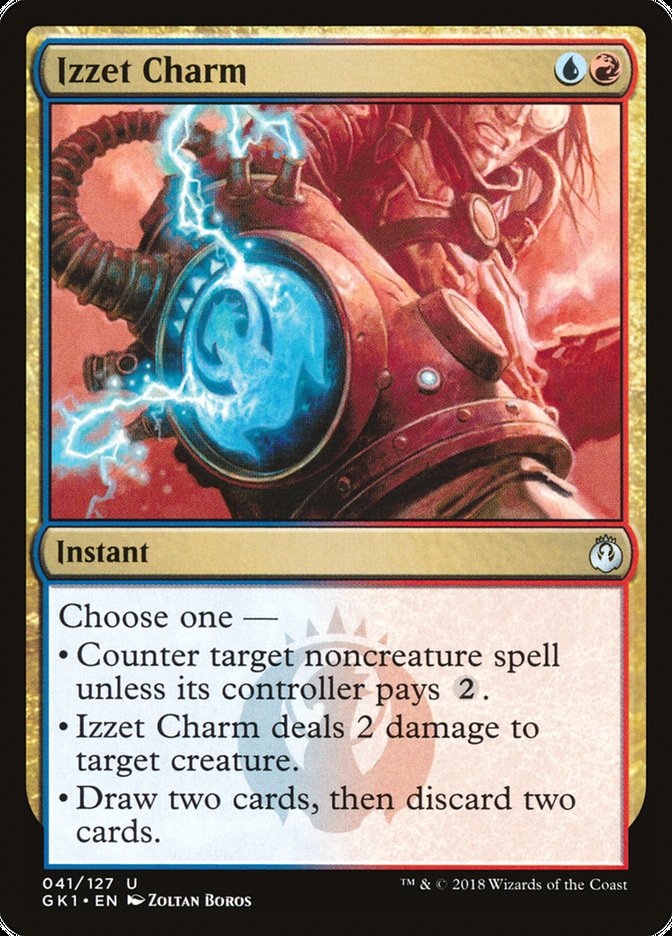 Izzet Charm [Guilds of Ravnica Guild Kit] | Game Grid - Logan