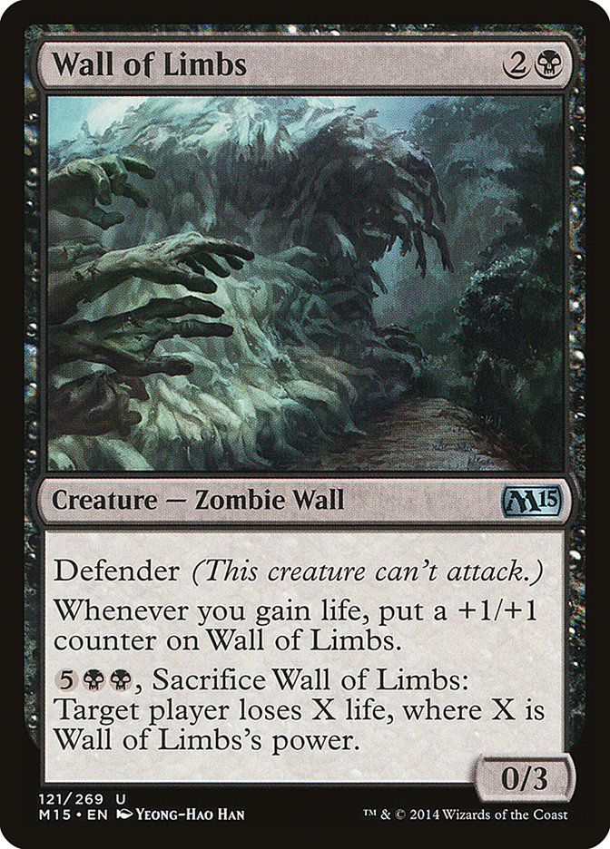 Wall of Limbs [Magic 2015] | Game Grid - Logan