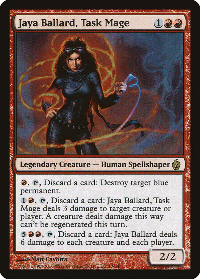 Jaya Ballard, Task Mage [Premium Deck Series: Fire and Lightning] | Game Grid - Logan
