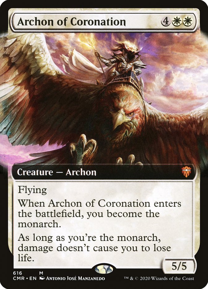 Archon of Coronation (Extended Art) [Commander Legends] | Game Grid - Logan