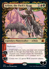 Arlinn, the Pack's Hope // Arlinn, the Moon's Fury (Showcase Equinox) [Innistrad: Midnight Hunt] | Game Grid - Logan