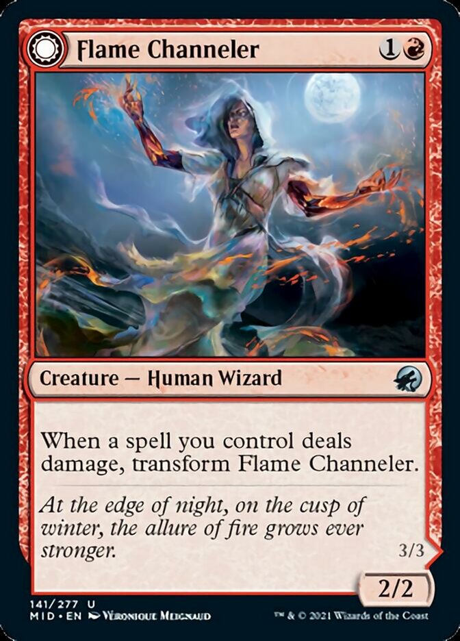 Flame Channeler // Embodiment of Flame [Innistrad: Midnight Hunt] | Game Grid - Logan