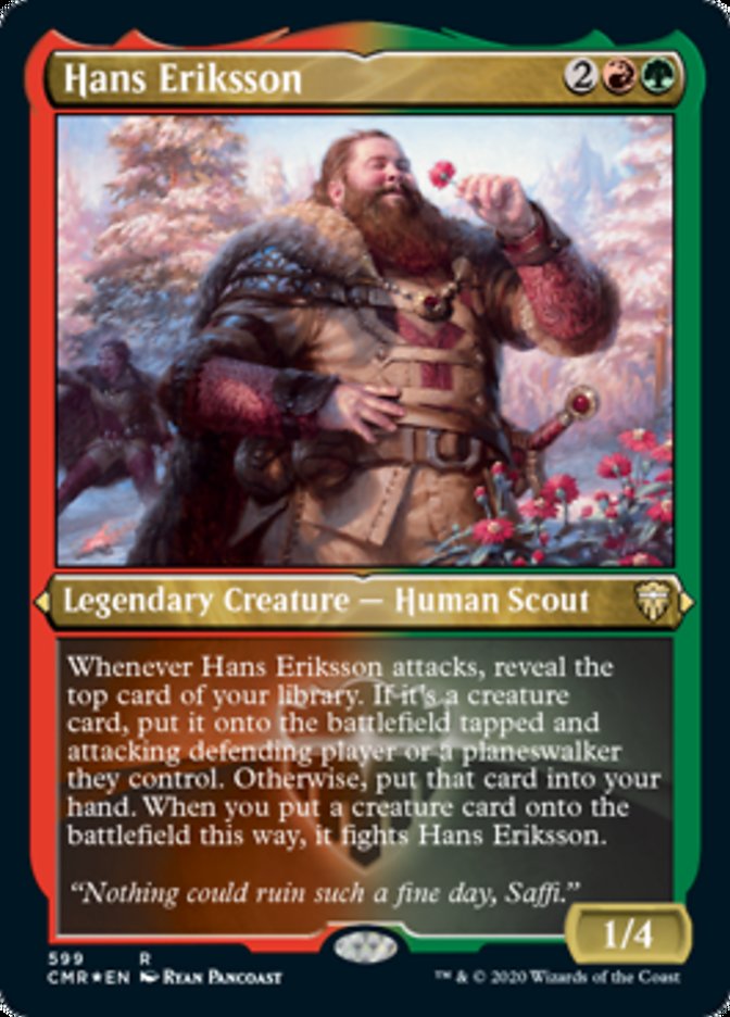 Hans Eriksson (Etched) [Commander Legends] | Game Grid - Logan