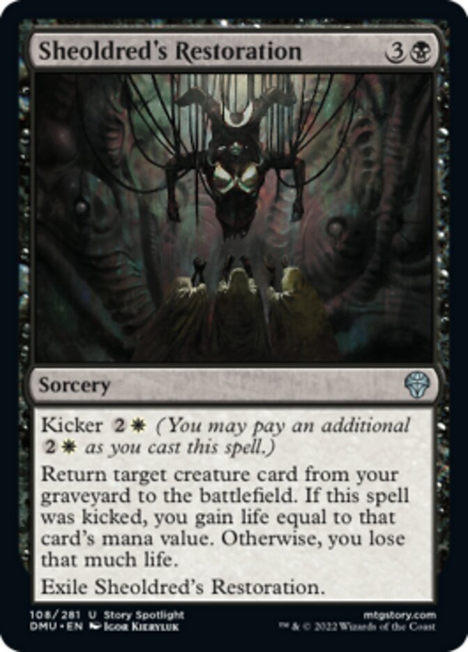 Sheoldred's Restoration [Dominaria United] | Game Grid - Logan