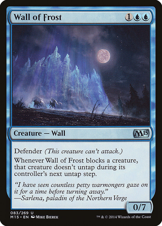 Wall of Frost [Magic 2015] | Game Grid - Logan