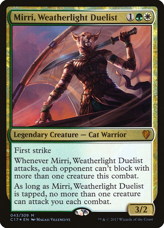 Mirri, Weatherlight Duelist [Commander 2017] | Game Grid - Logan