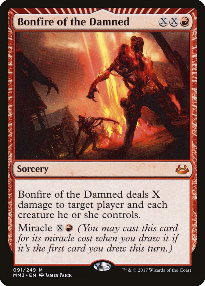 Bonfire of the Damned [Modern Masters 2017] | Game Grid - Logan