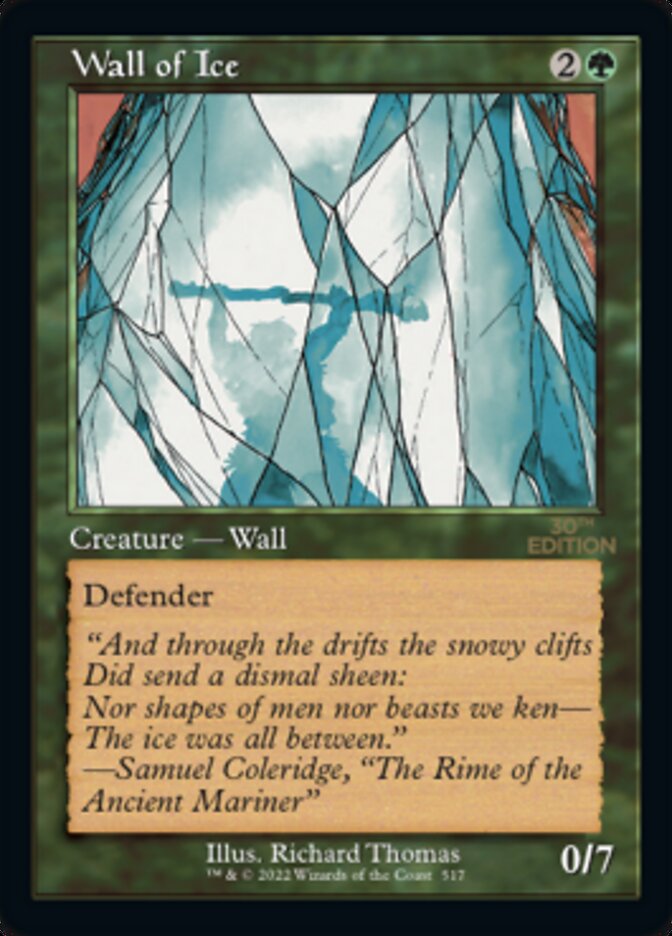 Wall of Ice (Retro) [30th Anniversary Edition] | Game Grid - Logan