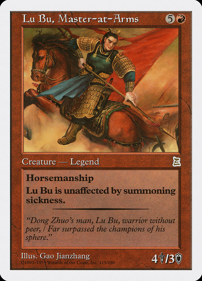 Lu Bu, Master-at-Arms [Portal Three Kingdoms] | Game Grid - Logan