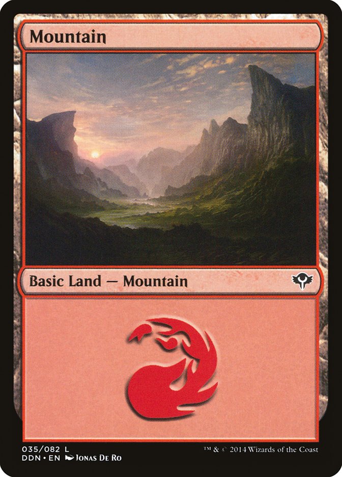Mountain (35) [Duel Decks: Speed vs. Cunning] | Game Grid - Logan