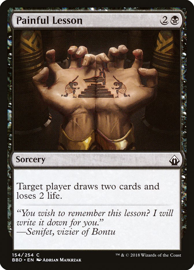 Painful Lesson [Battlebond] | Game Grid - Logan