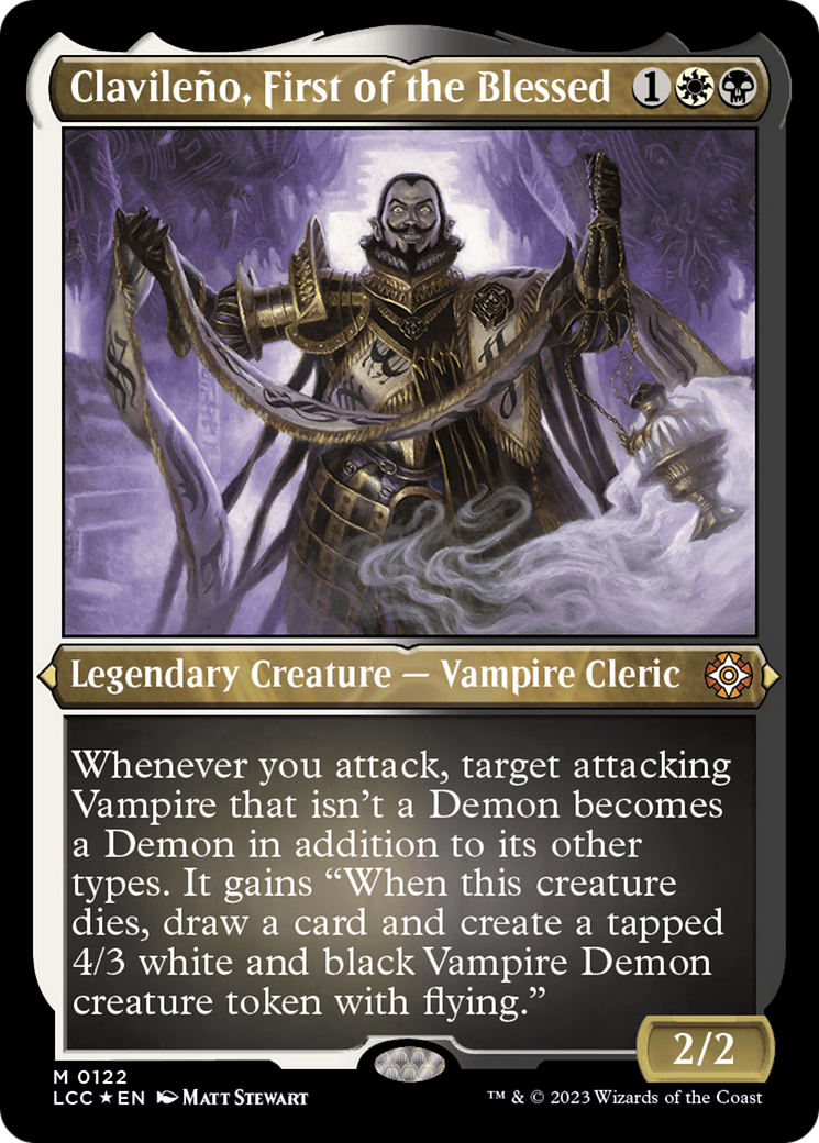 Clavileno, First of the Blessed (Display Commander) [The Lost Caverns of Ixalan Commander] | Game Grid - Logan