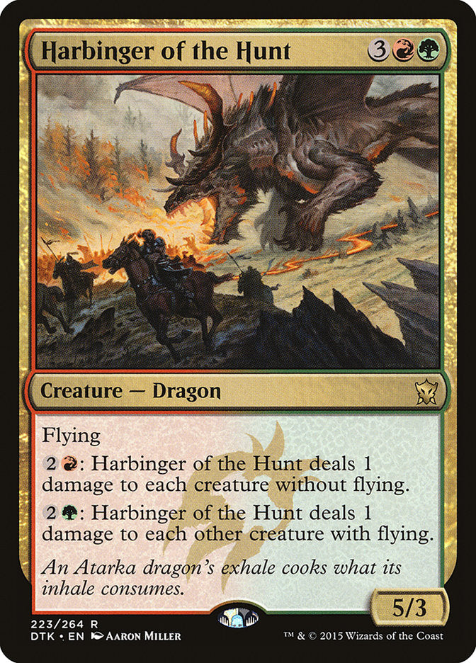 Harbinger of the Hunt [Dragons of Tarkir] | Game Grid - Logan