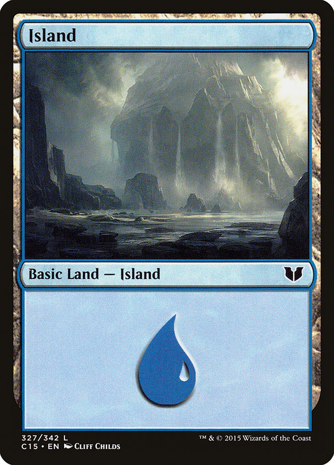 Island (327) [Commander 2015] | Game Grid - Logan