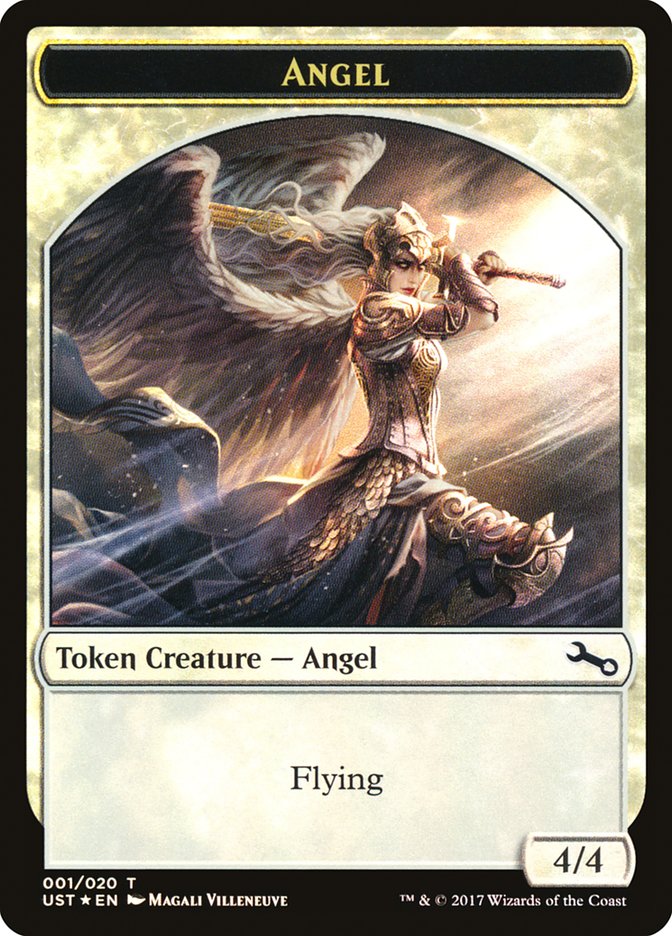 Angel // Angel Double-Sided Token [Unstable Tokens] | Game Grid - Logan