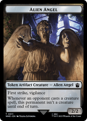 Alien Angel // Food (0025) Double-Sided Token [Doctor Who Tokens] | Game Grid - Logan