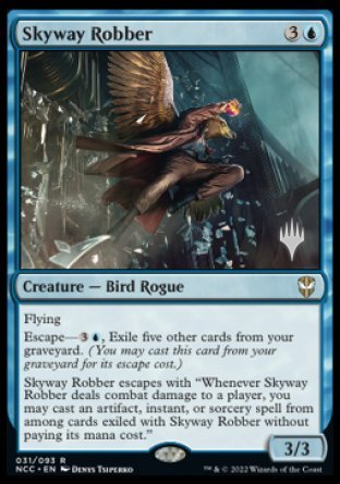 Skyway Robber (Promo Pack) [Streets of New Capenna Commander Promos] | Game Grid - Logan