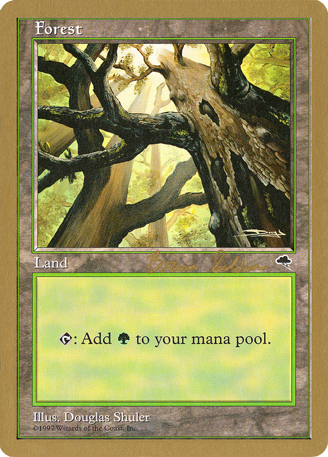 Forest (bs347) (Brian Selden) [World Championship Decks 1998] | Game Grid - Logan