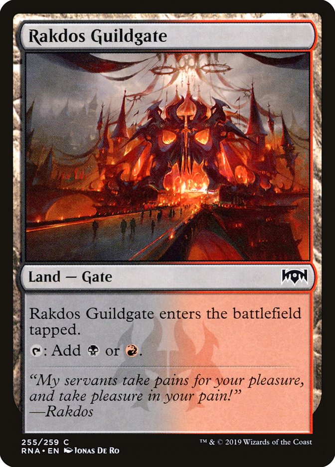 Rakdos Guildgate (255/259) [Ravnica Allegiance] | Game Grid - Logan