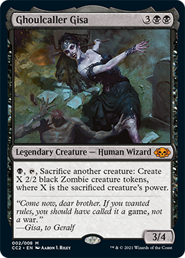 Ghoulcaller Gisa [Commander Collection: Black] | Game Grid - Logan