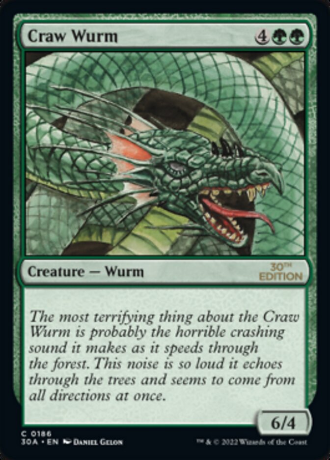 Craw Wurm [30th Anniversary Edition] | Game Grid - Logan