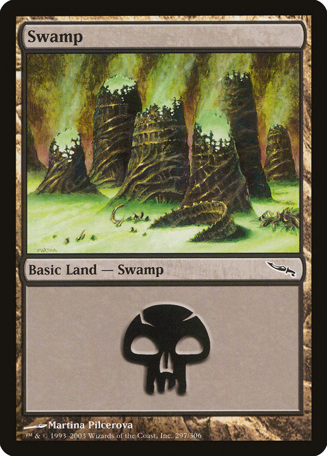 Swamp (297) [Mirrodin] | Game Grid - Logan