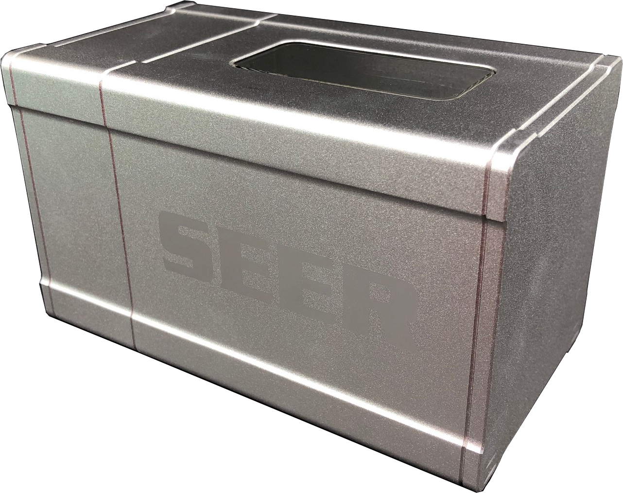 Box Gods: Seer Deck Box - Silver | Game Grid - Logan