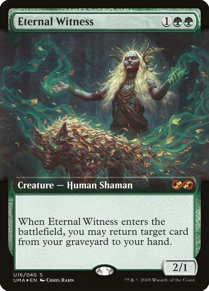 Eternal Witness (Topper) [Ultimate Masters Box Topper] | Game Grid - Logan