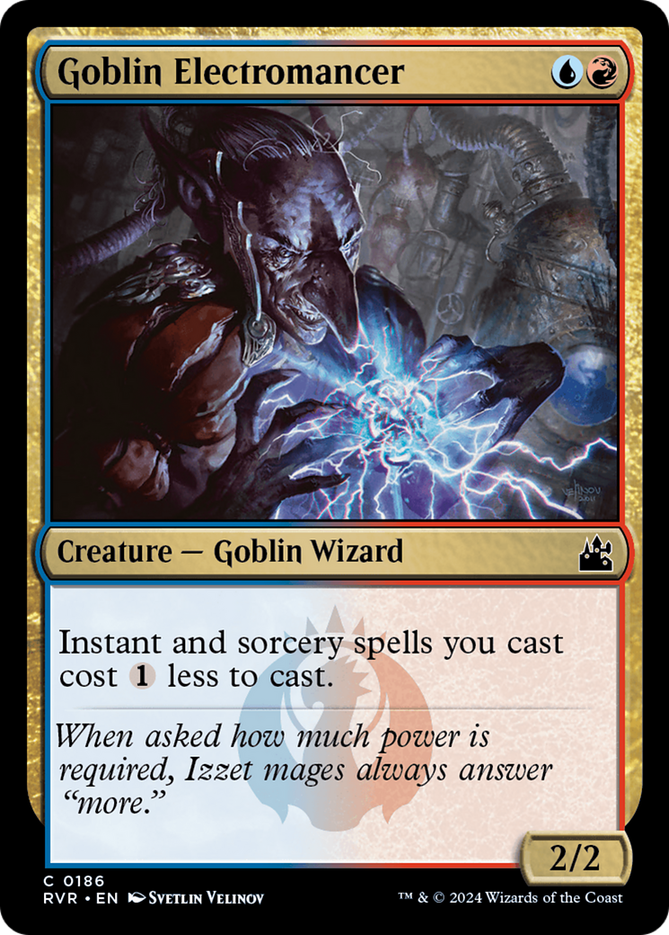 Goblin Electromancer [Ravnica Remastered] | Game Grid - Logan