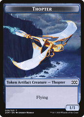 Golem // Thopter (008) Double-Sided Token [Double Masters Tokens] | Game Grid - Logan