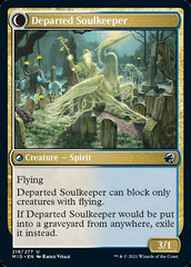 Devoted Grafkeeper // Departed Soulkeeper [Innistrad: Midnight Hunt] | Game Grid - Logan