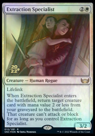 Extraction Specialist [Streets of New Capenna Prerelease Promos] | Game Grid - Logan