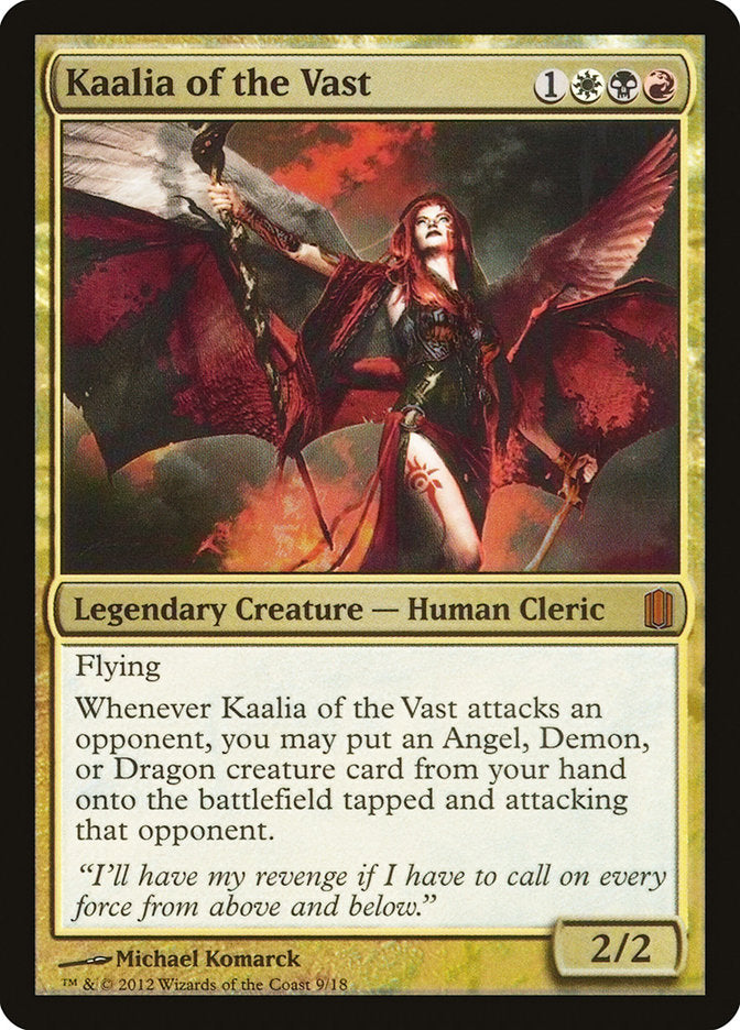 Kaalia of the Vast [Commander's Arsenal] | Game Grid - Logan