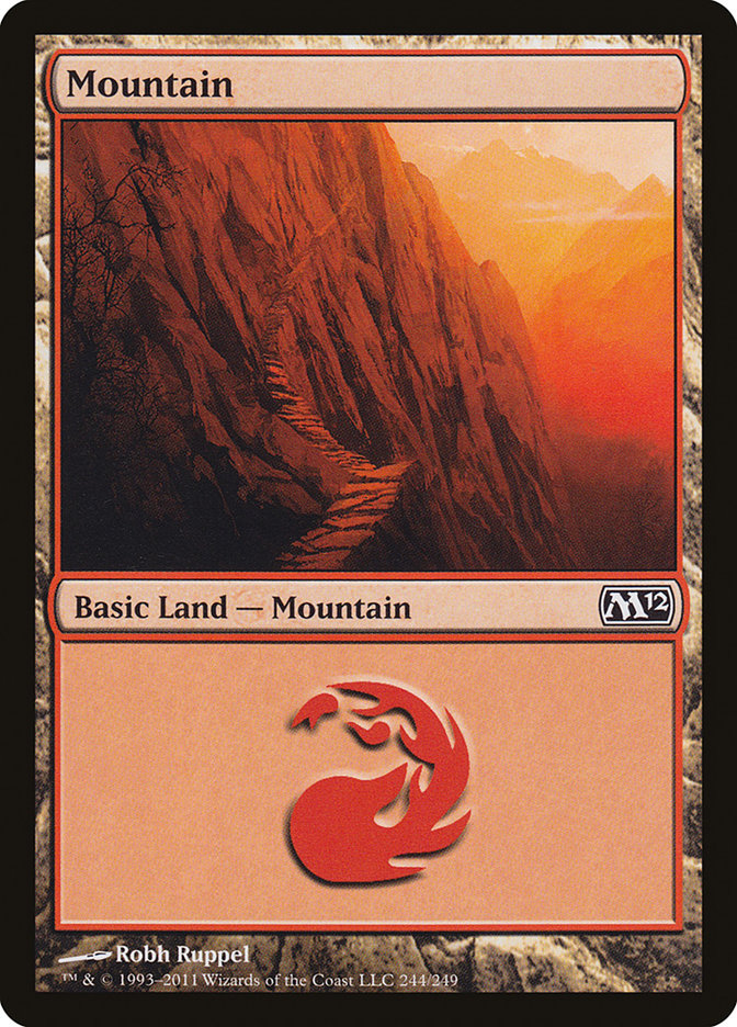 Mountain (244) [Magic 2012] | Game Grid - Logan