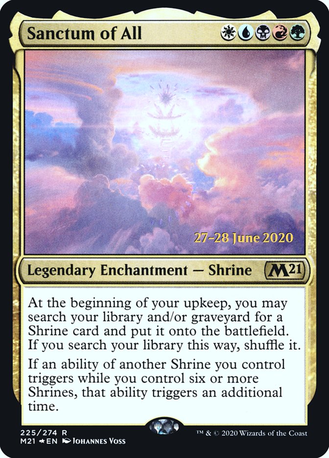 Sanctum of All [Core Set 2021 Prerelease Promos] | Game Grid - Logan