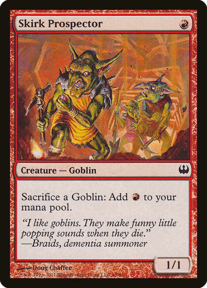 Skirk Prospector [Duel Decks: Knights vs. Dragons] | Game Grid - Logan