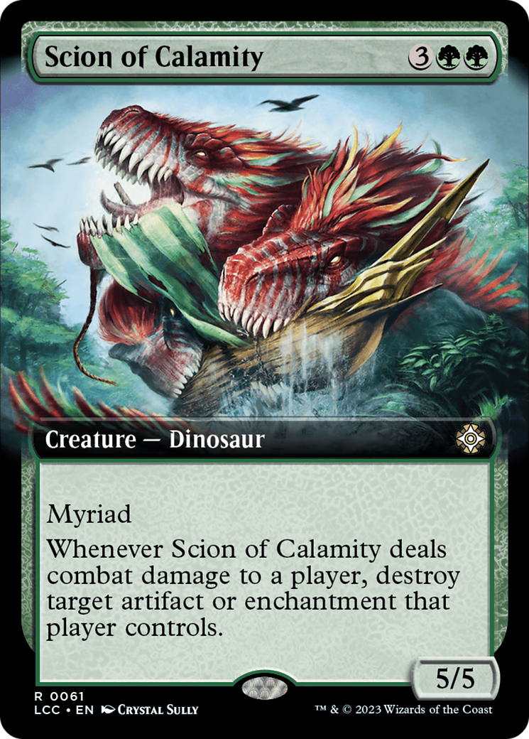 Scion of Calamity (Extended Art) [The Lost Caverns of Ixalan Commander] | Game Grid - Logan