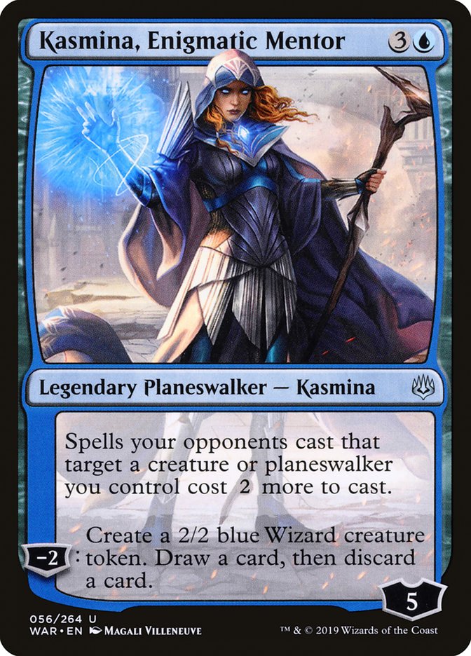 Kasmina, Enigmatic Mentor [War of the Spark] | Game Grid - Logan