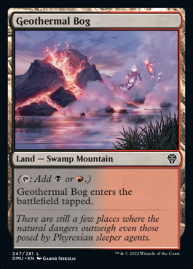 Geothermal Bog [Dominaria United] | Game Grid - Logan