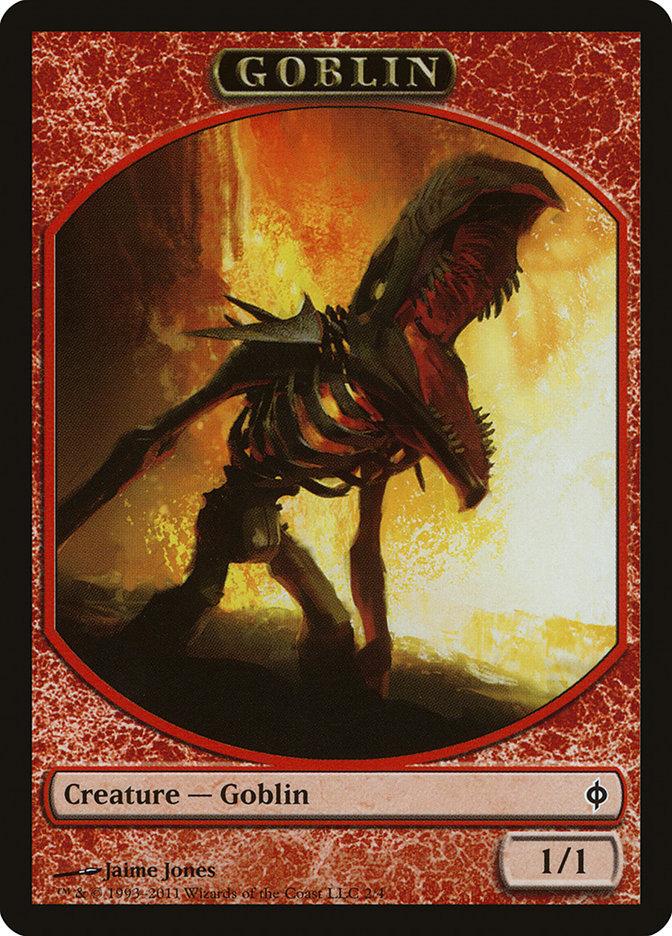 Goblin Token [New Phyrexia Tokens] | Game Grid - Logan