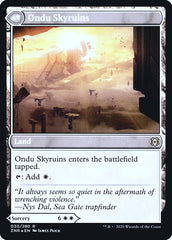 Ondu Inversion // Ondu Skyruins [Zendikar Rising Prerelease Promos] | Game Grid - Logan