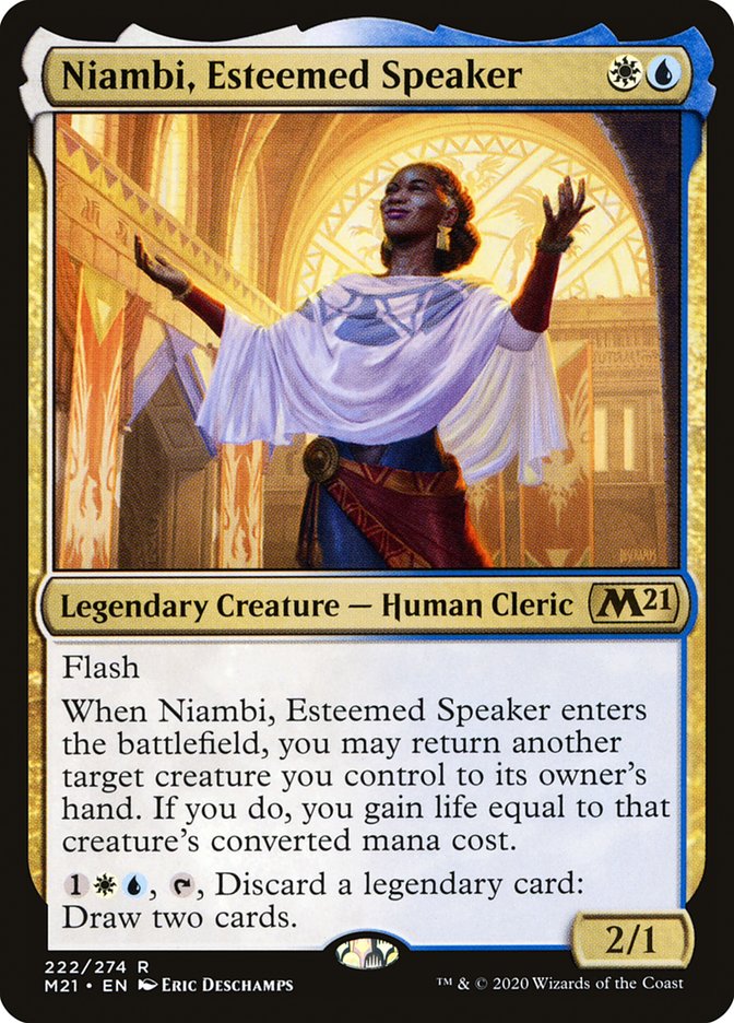 Niambi, Esteemed Speaker [Core Set 2021] | Game Grid - Logan