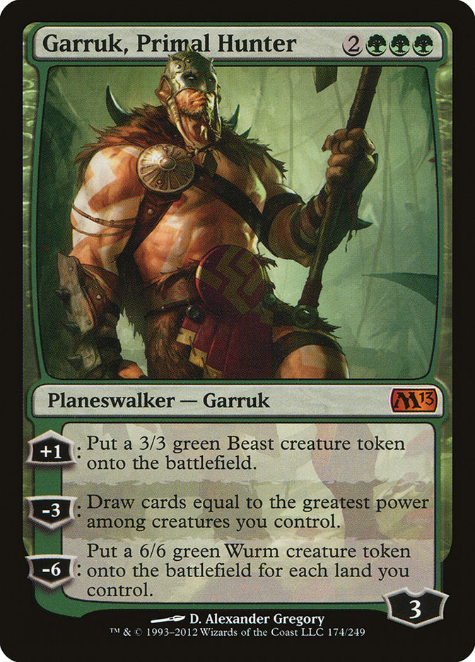 Garruk, Primal Hunter [Magic 2013] | Game Grid - Logan