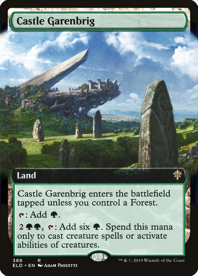 Castle Garenbrig (Extended Art) [Throne of Eldraine] | Game Grid - Logan