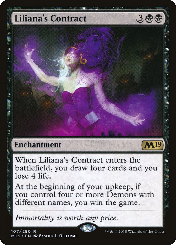 Liliana's Contract [Core Set 2019] | Game Grid - Logan