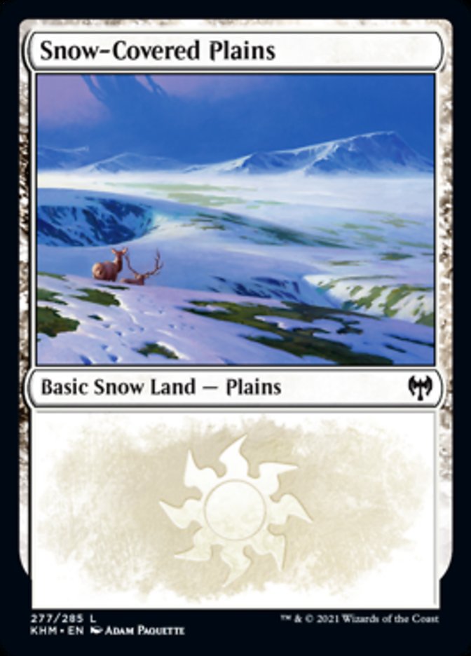 Snow-Covered Plains (277) [Kaldheim] | Game Grid - Logan