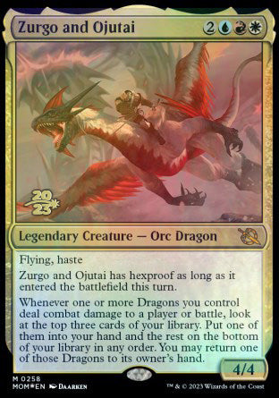 Zurgo and Ojutai [March of the Machine Prerelease Promos] | Game Grid - Logan
